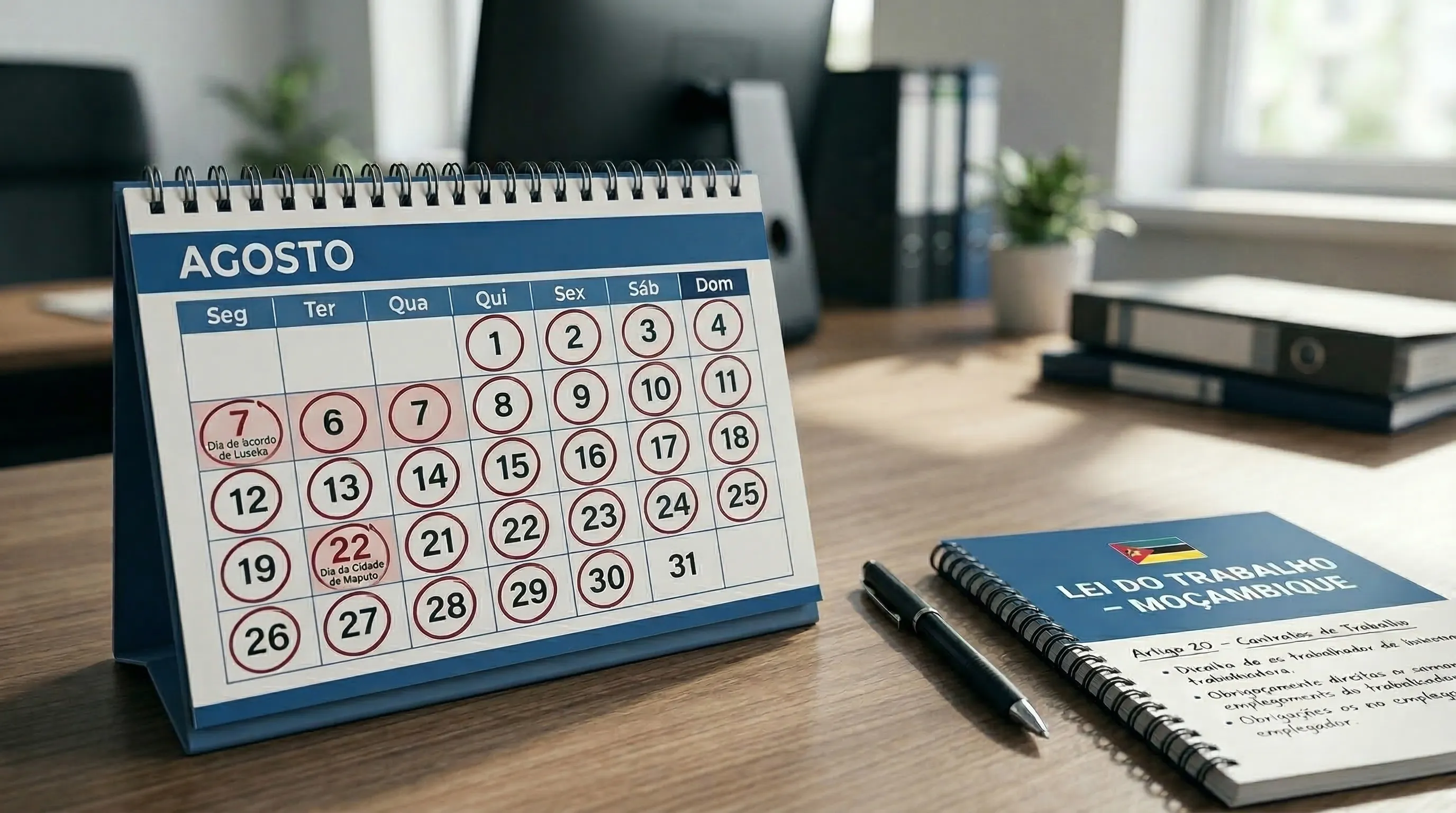 O que a Lei Moçambicana diz sobre 30 dias de faltas consecutivas?